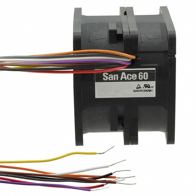 9CRA0612P6K001 Sanyo Denki America Inc. FAN 60X56MM 12VDC TACH,PWM