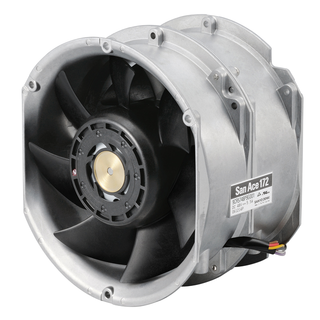 9CR5748P9G001 Sanyo Denki America Inc. FAN 172X150X102MM 48VDC