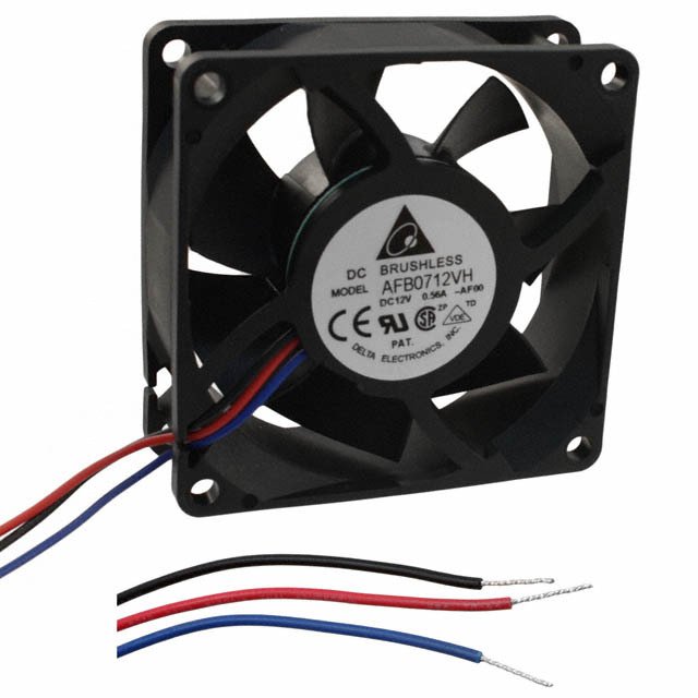 AFB0712VH-AF00 Delta Electronics FAN AXIAL 70X25.4MM 12VDC WIRE