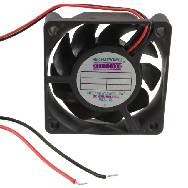 G6015L12B-RHR Mechatronics Fan Group FAN AXIAL 60X15MM 12VDC