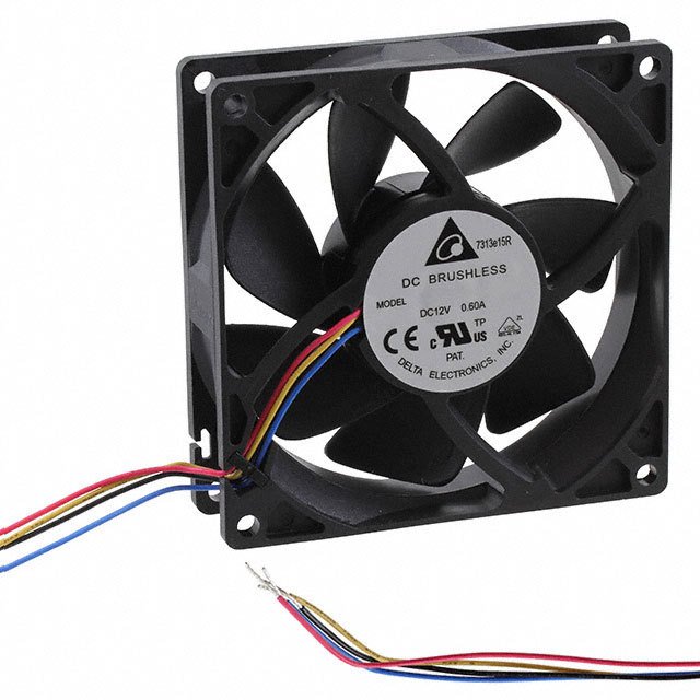 QFR0912VH-SP00 Delta Electronics FAN AXIAL 92X25.4MM 12VDC WIRE