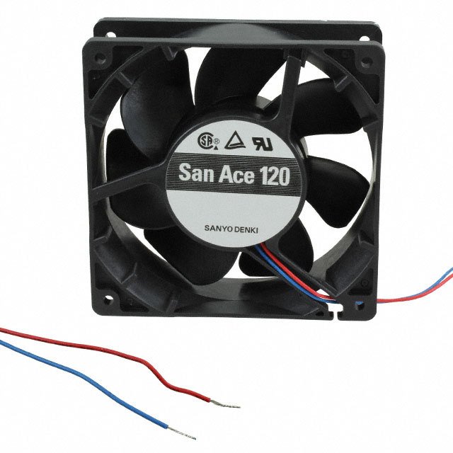 9G1224H1021 Sanyo Denki America Inc. FAN 120X38MM 24VDC RBLS
