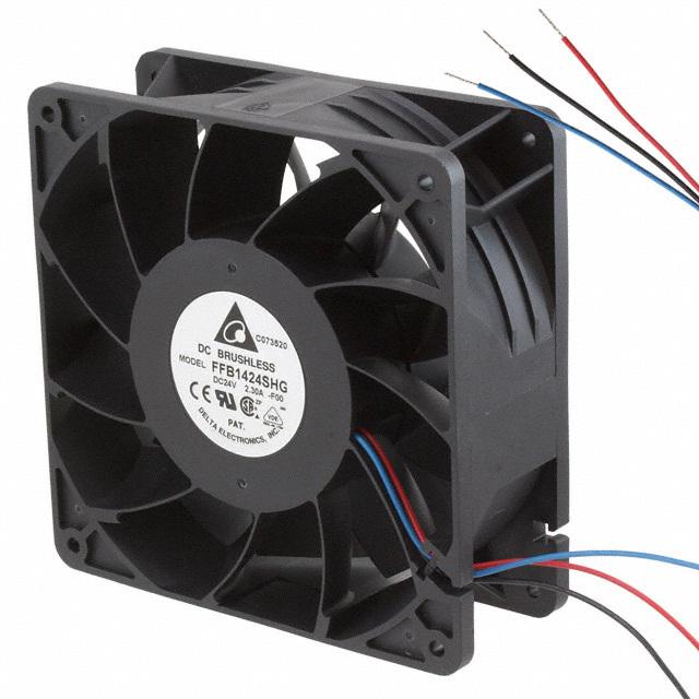 FFB1424SHG-F00 Delta Electronics FAN AXIAL 139.7X50.8MM 24VDC