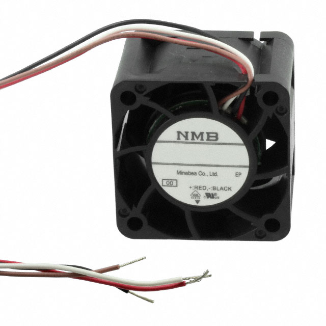 03828DA-12Q-AU-00 NMB Technologies Corporation FAN 12VDC 38X28MM 4WR