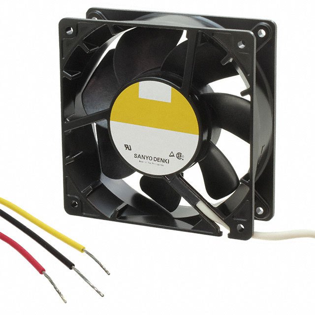 9WG1212E101-E Sanyo Denki America Inc. FAN 120X38MM 12VDC SPLASH PROOF