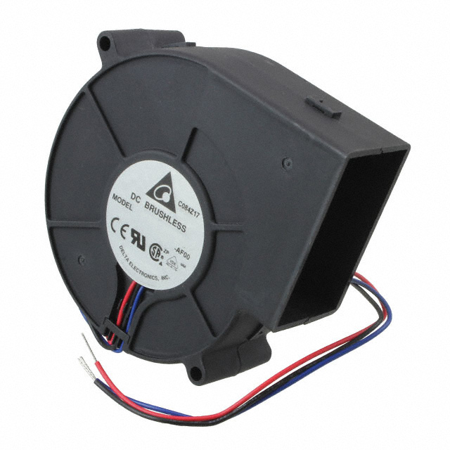 BFB0712M-AF00 Delta Electronics FAN BLOWER 75.7X25MM 12VDC WIRE
