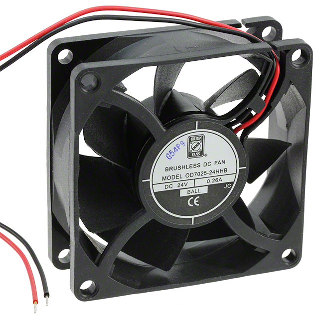 OD7025-24HHB Orion Fans FAN 70X25MM 24VDC 51CFM