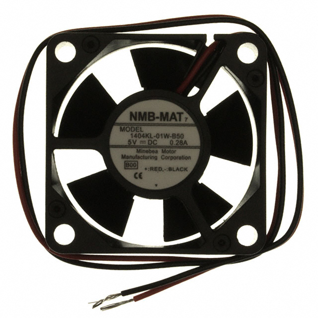 1404KL-01W-B50-B00 NMB Technologies Corporation FAN AXIAL 35X10MM BALL 5VDC WIRE