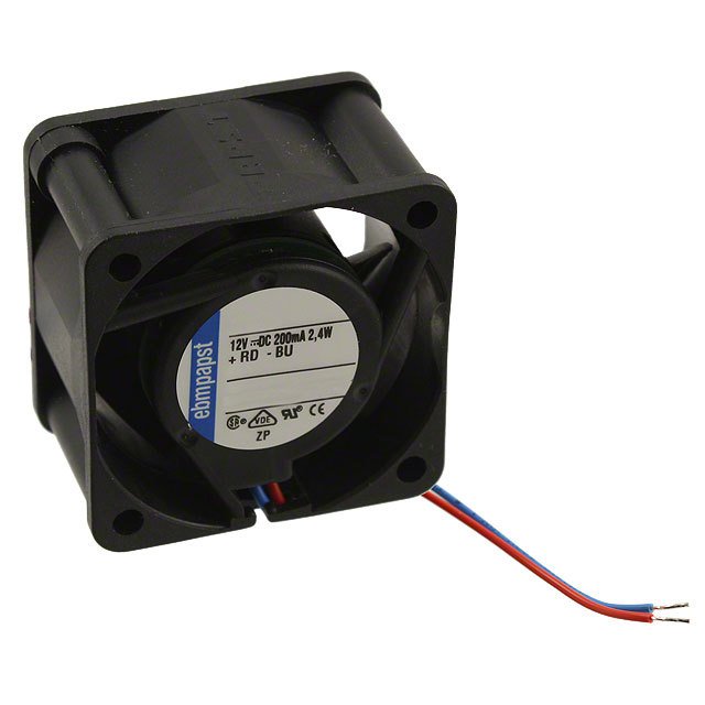 412J ebm-papst Inc. FAN AXIAL 40X25.4MM 12VDC WIRE
