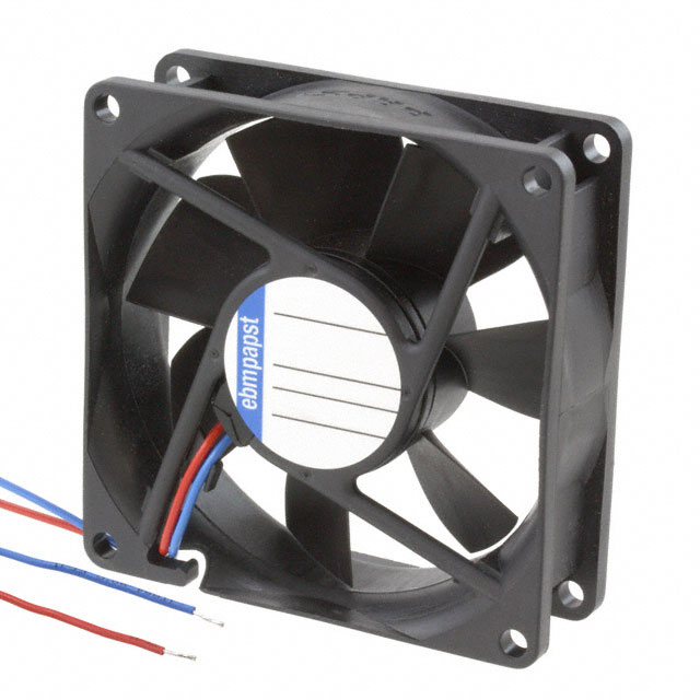 8412NU ebm-papst Inc. FAN AXIAL 80X25.4MM 12VDC WIRE