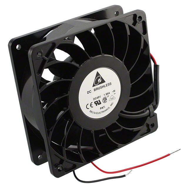FFB1248XHE-M Delta Electronics FAN AXIAL 120X38MM 48VDC WIRE