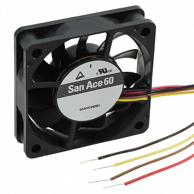 9GA0612P6S001 Sanyo Denki America Inc. FAN 60X20MM 12VDC TACH,PWM
