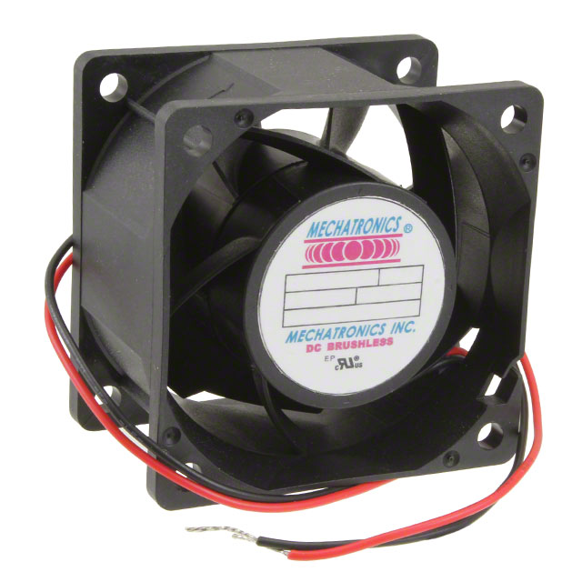 MQ6038E24B-FSR Mechatronics Fan Group FAN AXIAL 60X38MM 24VDC