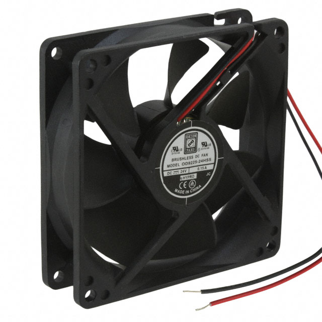 OD9225-24HSS Orion Fans FAN AXIAL 92.5X25MM 24VDC WIRE