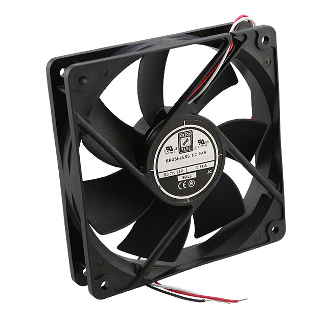 OD1225-24HB01A Orion Fans FAN AXIAL 120X25MM 24VDC WIRE