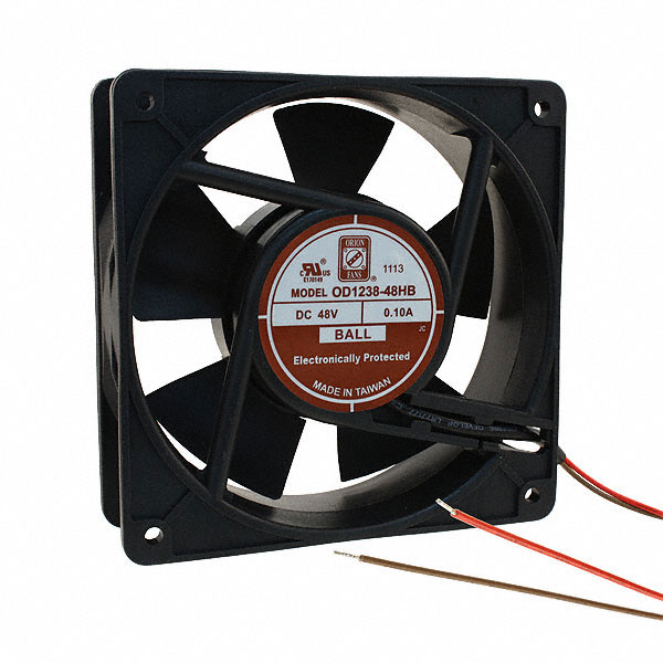 OD1238-48HB Orion Fans FAN AXIAL 120X38.5MM 48VDC WIRE