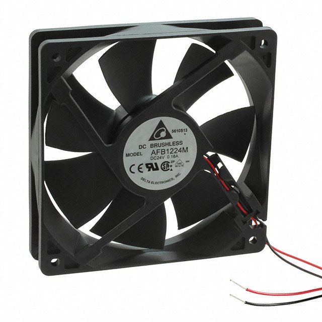 AFB1224M Delta Electronics FAN AXIAL 120X25.4MM 24VDC WIRE