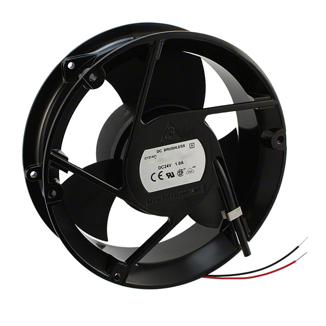 EFB1724HG Delta Electronics FAN AXIAL 172X50.8MM 24VDC WIRE
