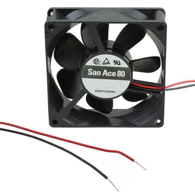109R0812G402 Sanyo Denki America Inc. FAN 80X25MM 12VDC