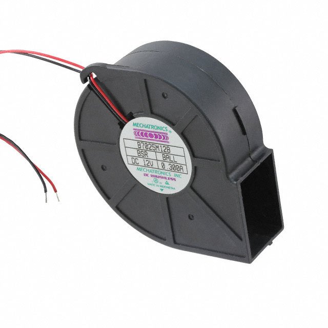 B7025M12B-BSR Mechatronics Fan Group BLOWER 70X25MM 12VDC
