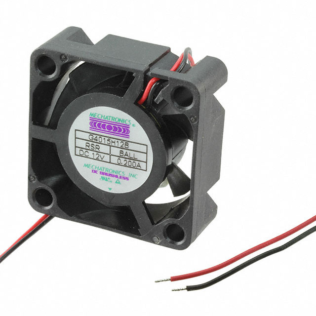 G4015H12B-RSR Mechatronics Fan Group FAN AXIAL 40X15MM 12VDC