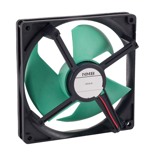 12539JE-12L-BA-F0 NMB Technologies Corporation FAN AXIAL 125.4X39MM 12VDC WIRE