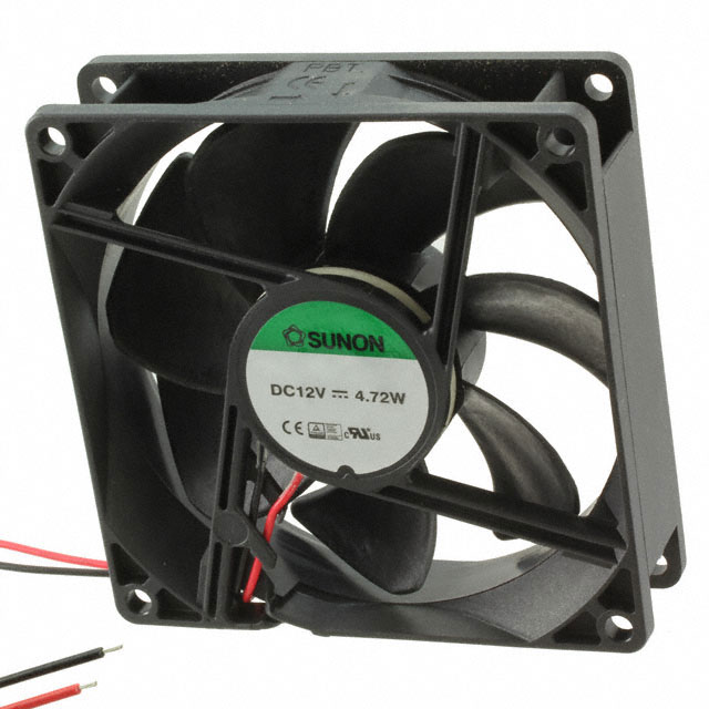 GF80321B1-000U-AE9 Sunon Fans FAN 80X32MM 12VDC IP68 59.4CFM