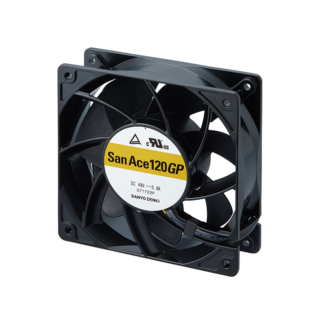 9GP1248P1G001 Sanyo Denki America Inc. FAN AXIAL 120X38MM 48VDC WIRE