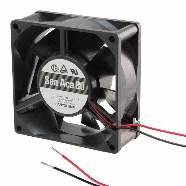 109P0824H202 Sanyo Denki America Inc. FAN 80X32MM 24VDC