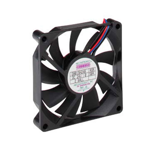 G8015L05B-RGR Mechatronics Fan Group FAN AXIAL 80X15.3MM 5VDC WIRE