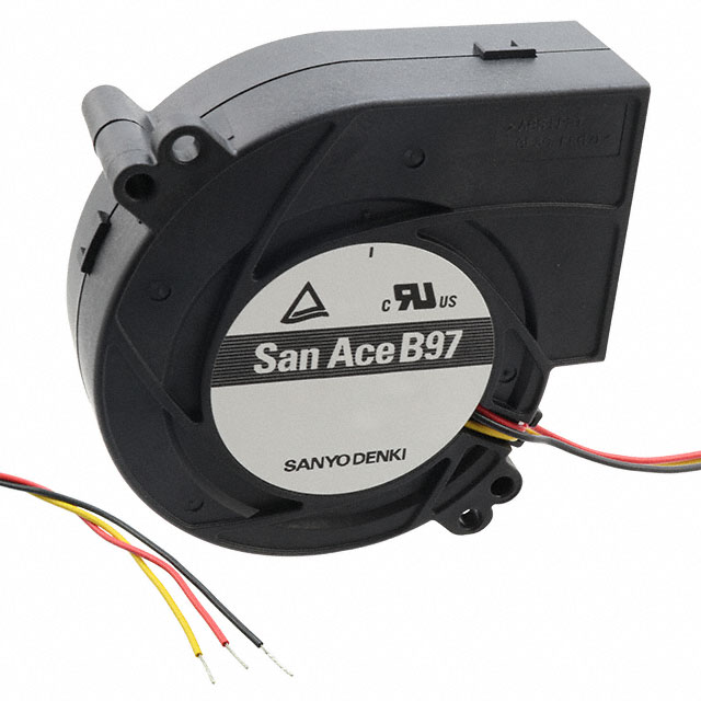 9BMB12K201 Sanyo Denki America Inc. EC AXIAL 97X33MM TACH