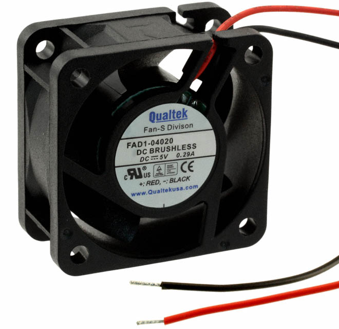 FAD1-04020BSAW11 Qualtek FAN AXIAL 40X20MM 5VDC WIRE