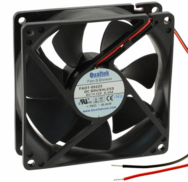 FAD1-09225EBHW12 Qualtek FAN AXIAL 92.5X25MM 48VDC WIRE