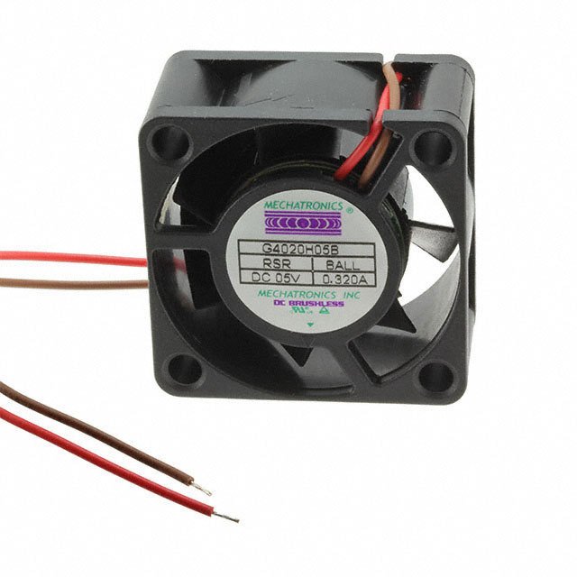G4020H05B-RSR-CC Mechatronics Fan Group FAN AXIAL 40X20MM CC 05VDC