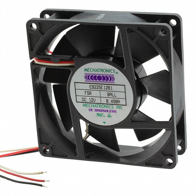 E9225H12B1-FSR Mechatronics Fan Group FAN AXIAL 92X25MM TACH 12VDC