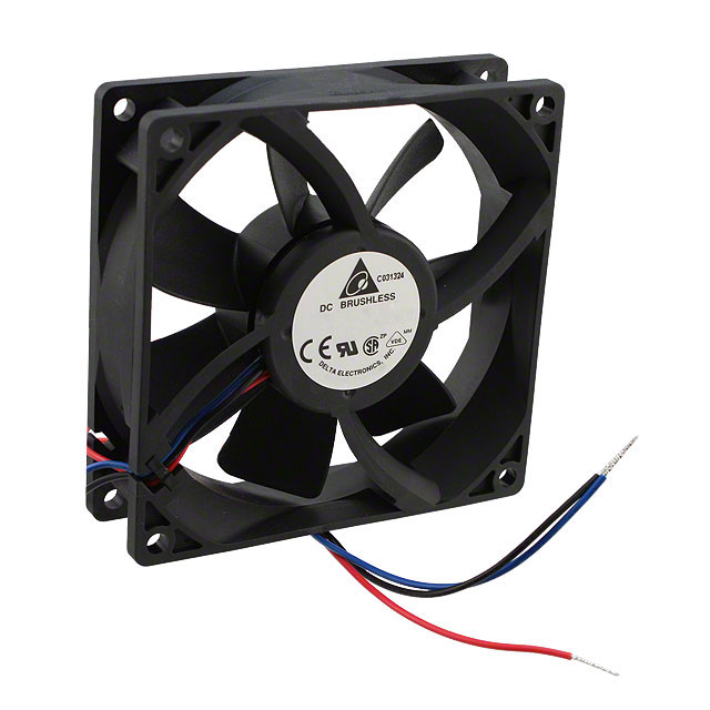 AFB0912LD-F00 Delta Electronics FAN AXIAL 92X20MM 12VDC WIRE