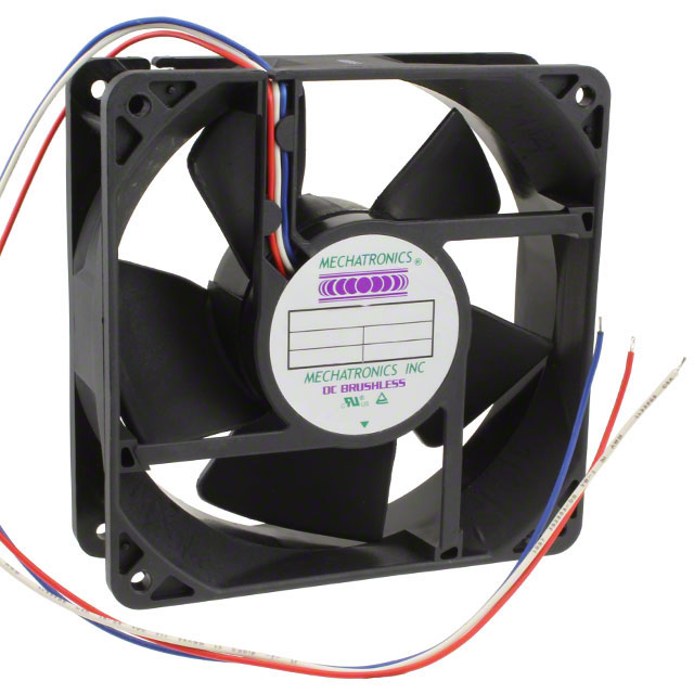G1238L12B1-FSR-CC Mechatronics Fan Group FAN AXIAL 120X38MM TACH CC 12VDC