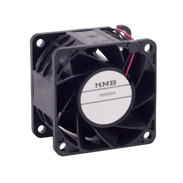 06038DA-12S-EA-D0 NMB Technologies Corporation FAN 12VDC 60X38MM 2WR