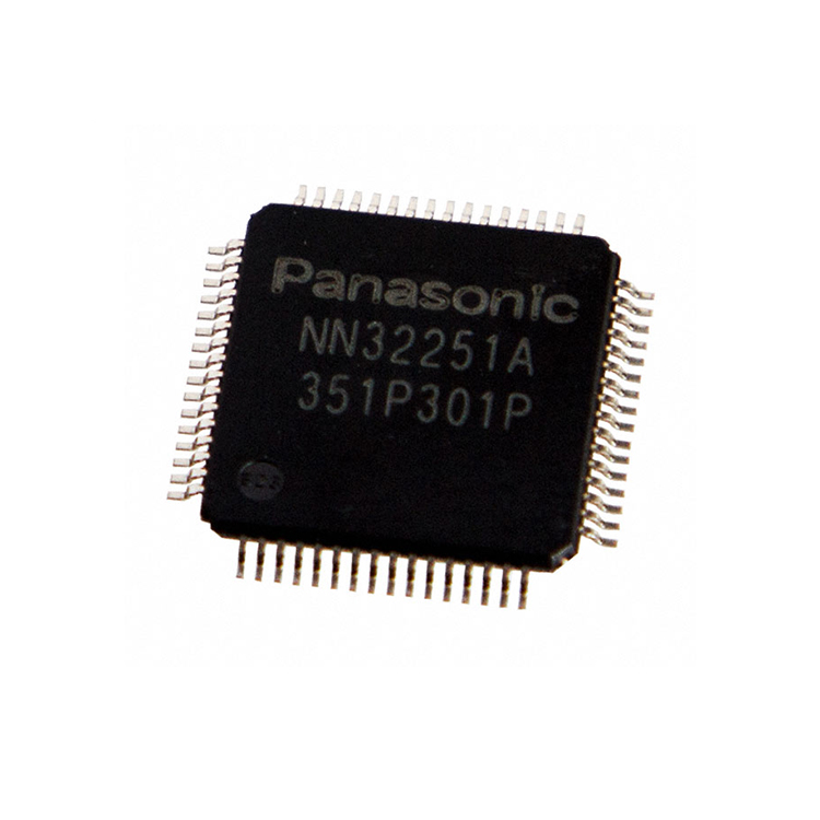 Panasonic Electronic Components MN101LR05DXW IC MCU 8BIT 64KB RERAM 80TQFP