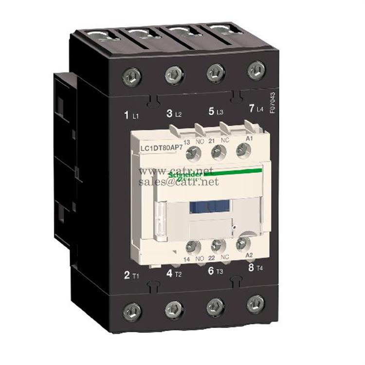 Schneider Electric LC1DT80AE7 Power contactor, AC switching