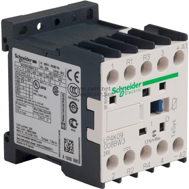 Schneider Electric LP4K09008BW3 Power contactor, AC switching